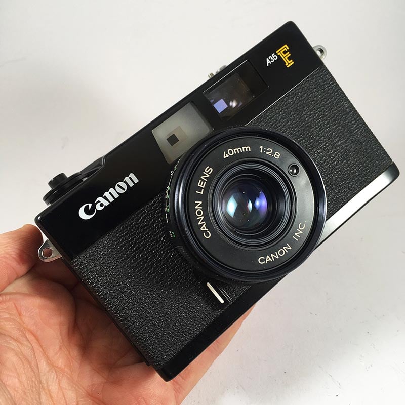Canon A35F Flash & 40mm 2.8
