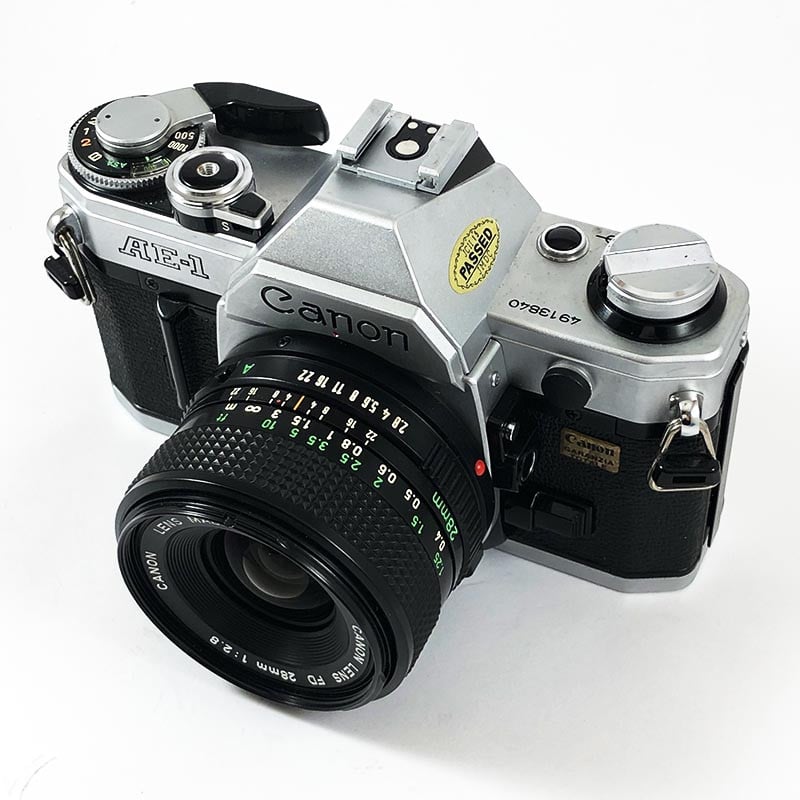 Canon AE-1 & 28mm 2.8