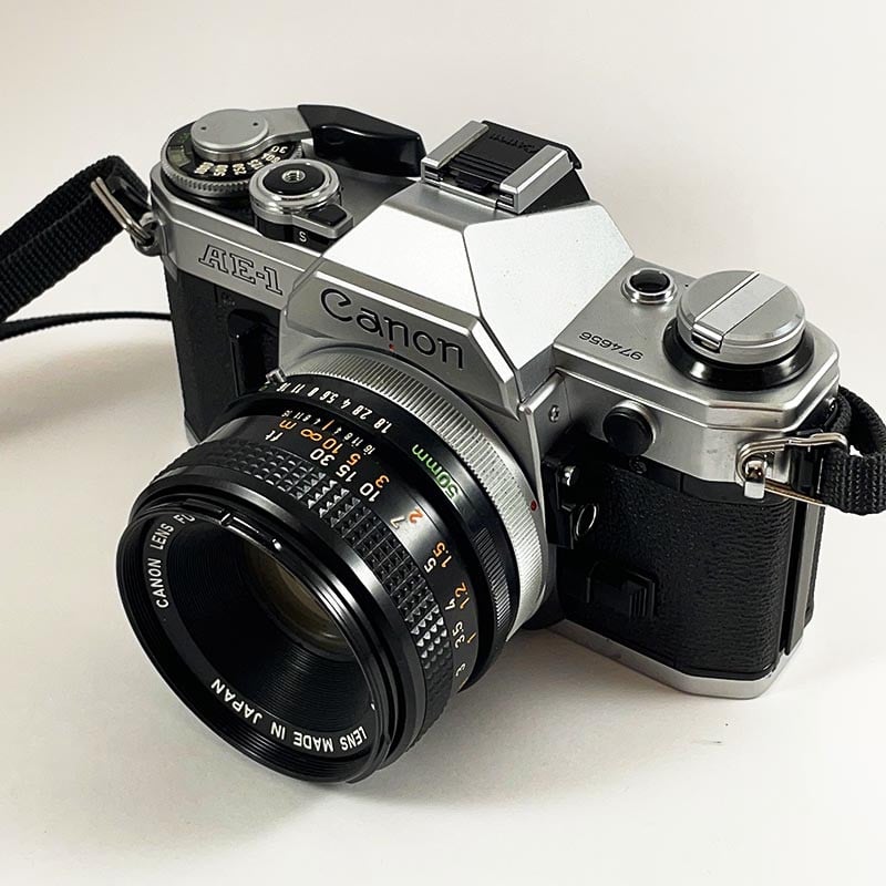 Canon AE-1 & 50mm 1.8 S.C.