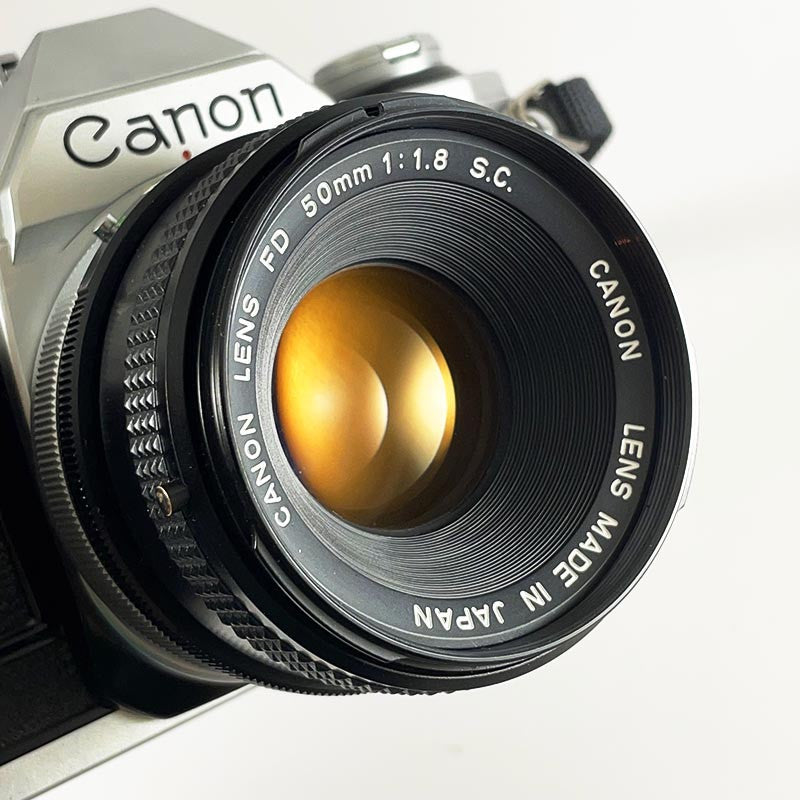 Canon AE-1 & 50mm 1.8 S.C.