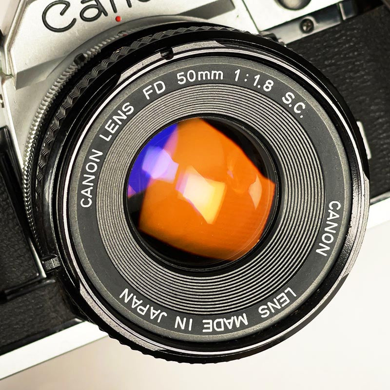 Canon AE-1 & 50mm 1.8 S.C
