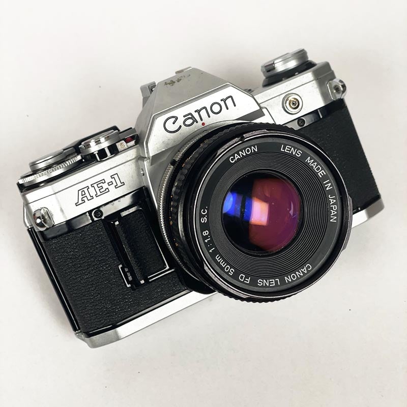 Canon AE-1 & 50mm 1.8 S.C