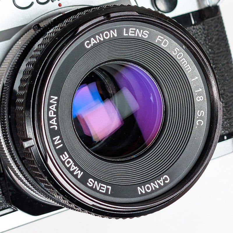 Canon AE-1 & 50mm 1.8 S.C