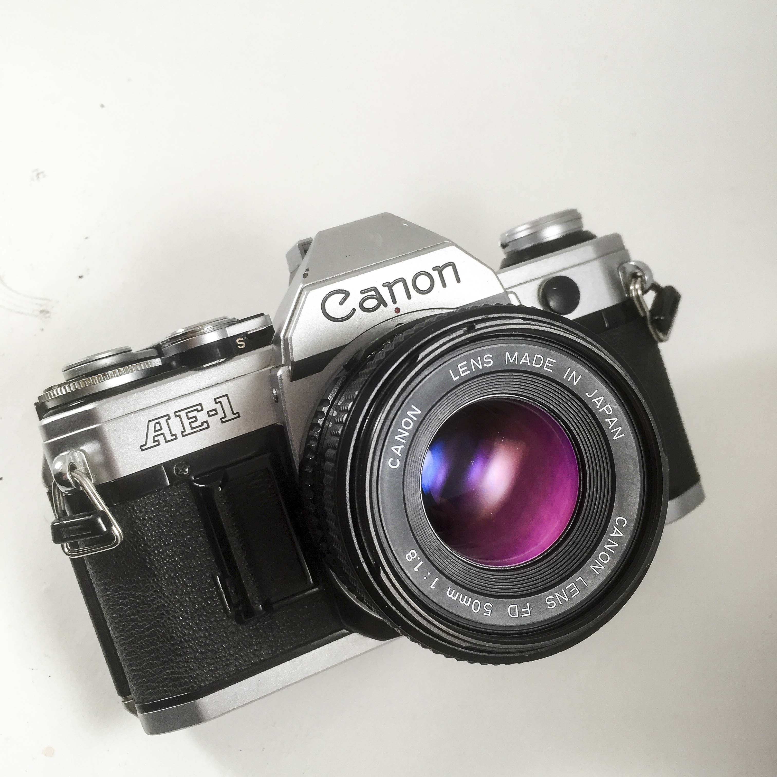 Canon AE-1 & 50mm FD 1: 1.8