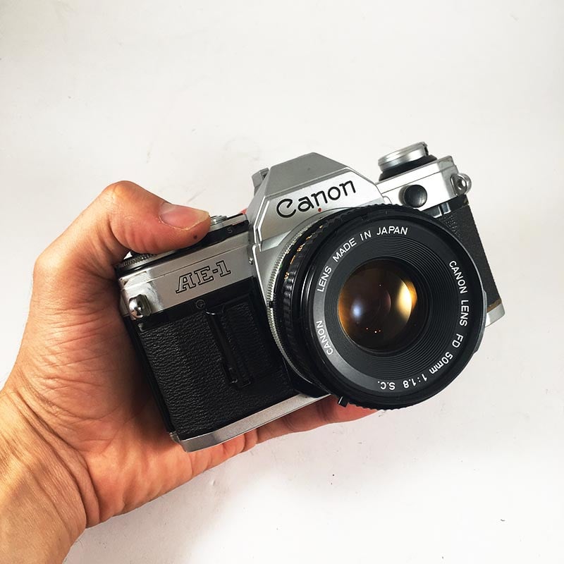 Canon AE-1 & 50mm FD 1.8