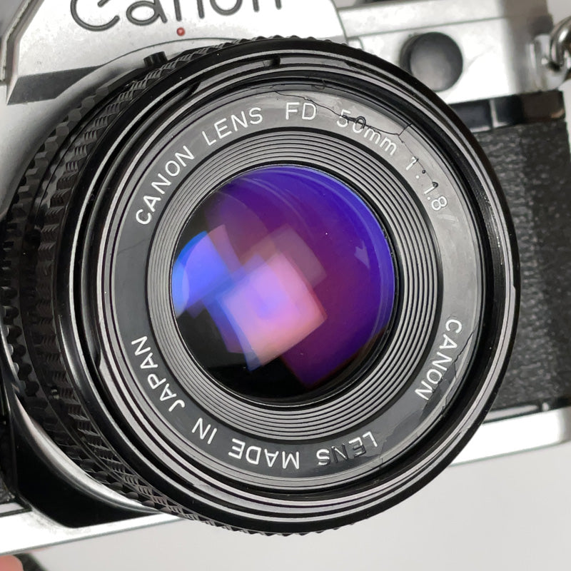 canon ae1 ae-1 50mm 1.8 new fd reflex argentique film pellicule ancien vintage photo photographie 24x36 135