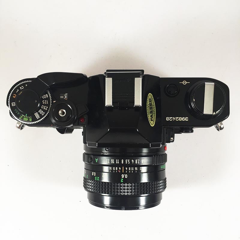 Canon AE-1 Noir & 50mm 1.8