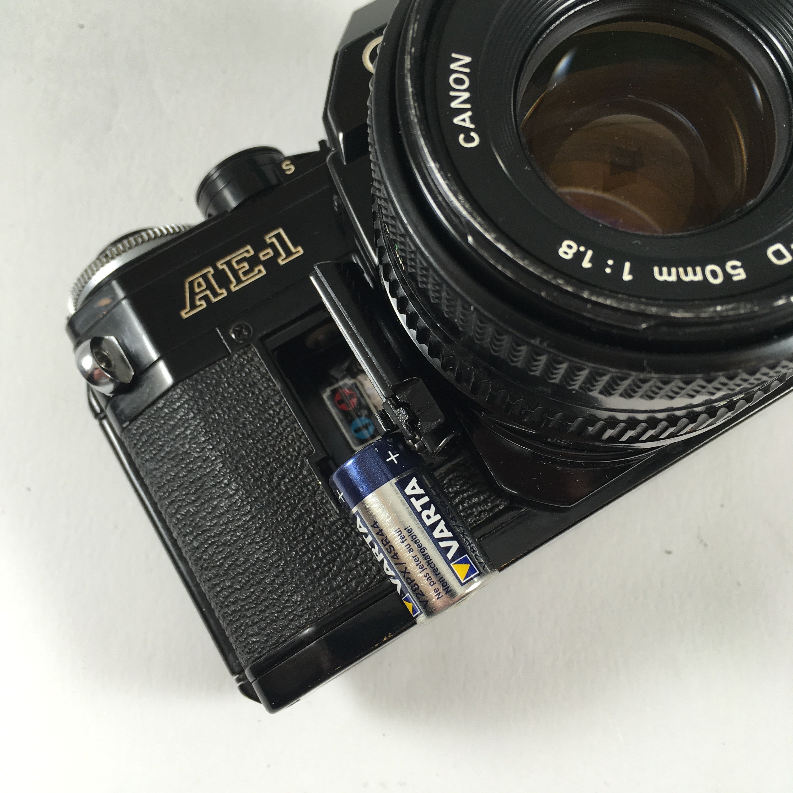 Canon AE-1 Noir & 50mm FD 1.8