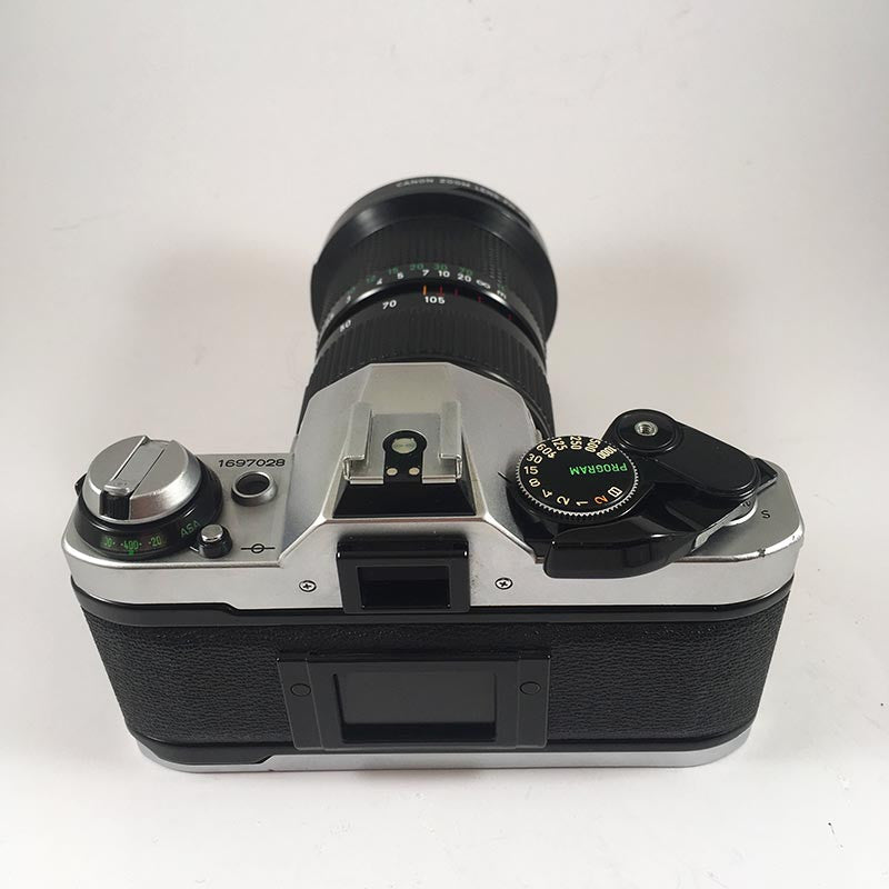 Canon AE-1 Program & 35mm 105mm 3.5