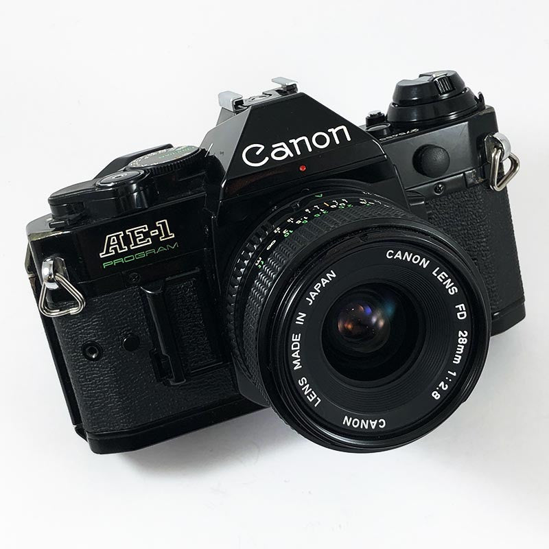 Canon AE-1 Program Noir & 28mm 2.8