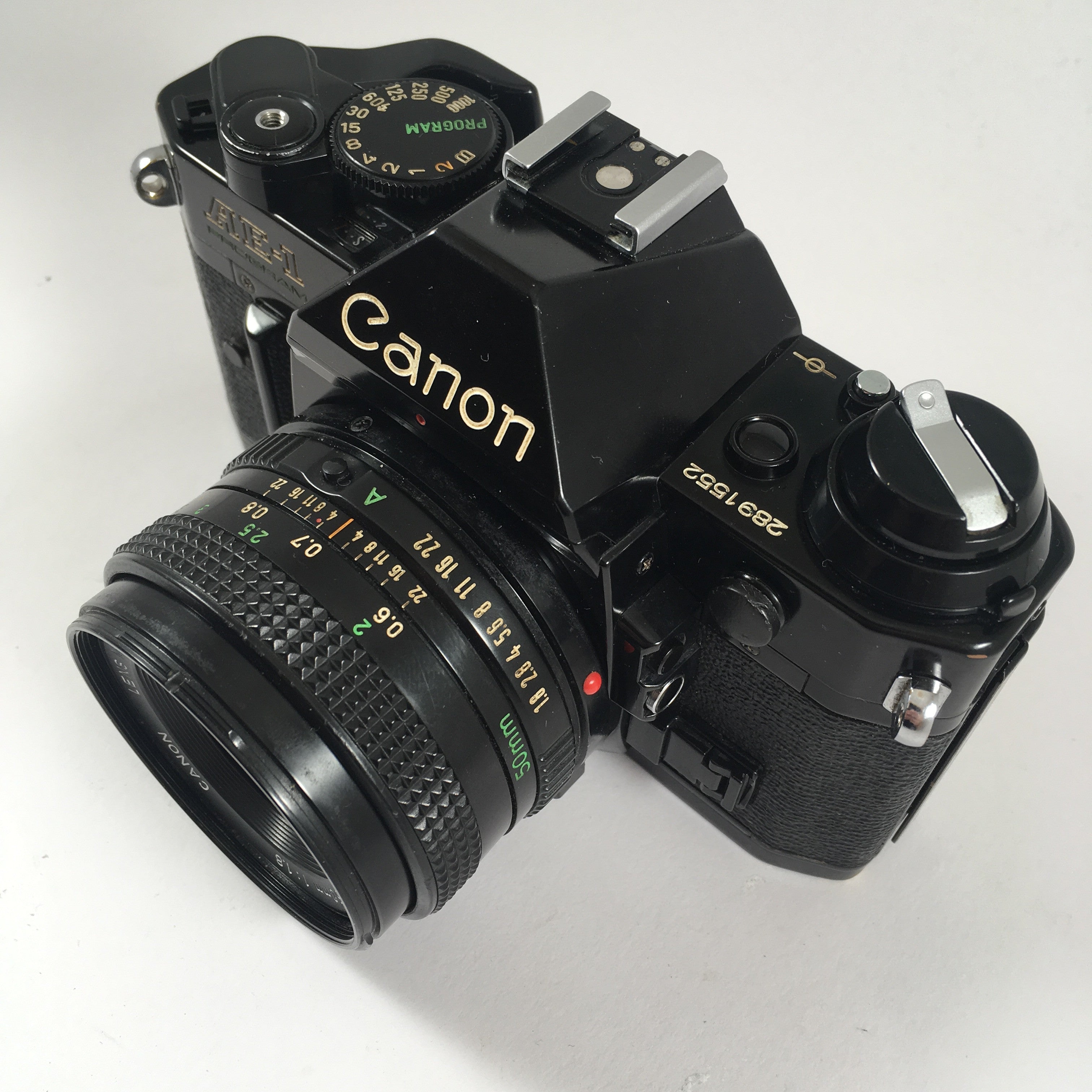 Canon AE-1 Program Black & 50mm 1.8