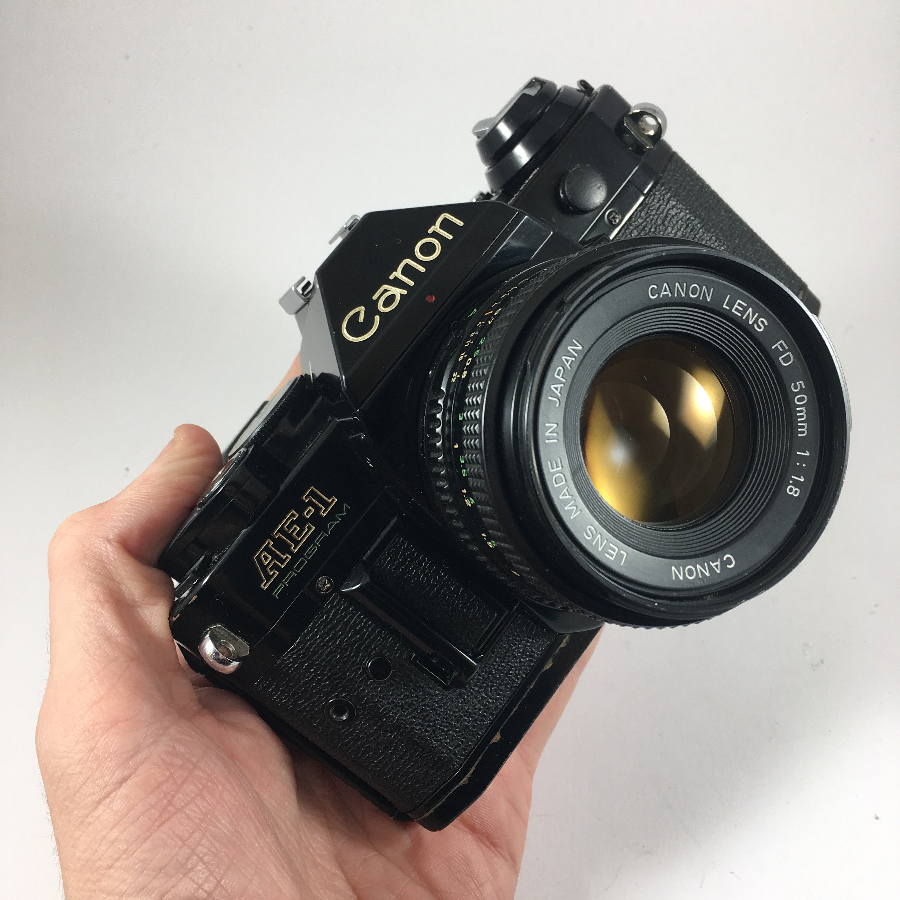 Canon AE-1 Program Black & 50mm 1.8