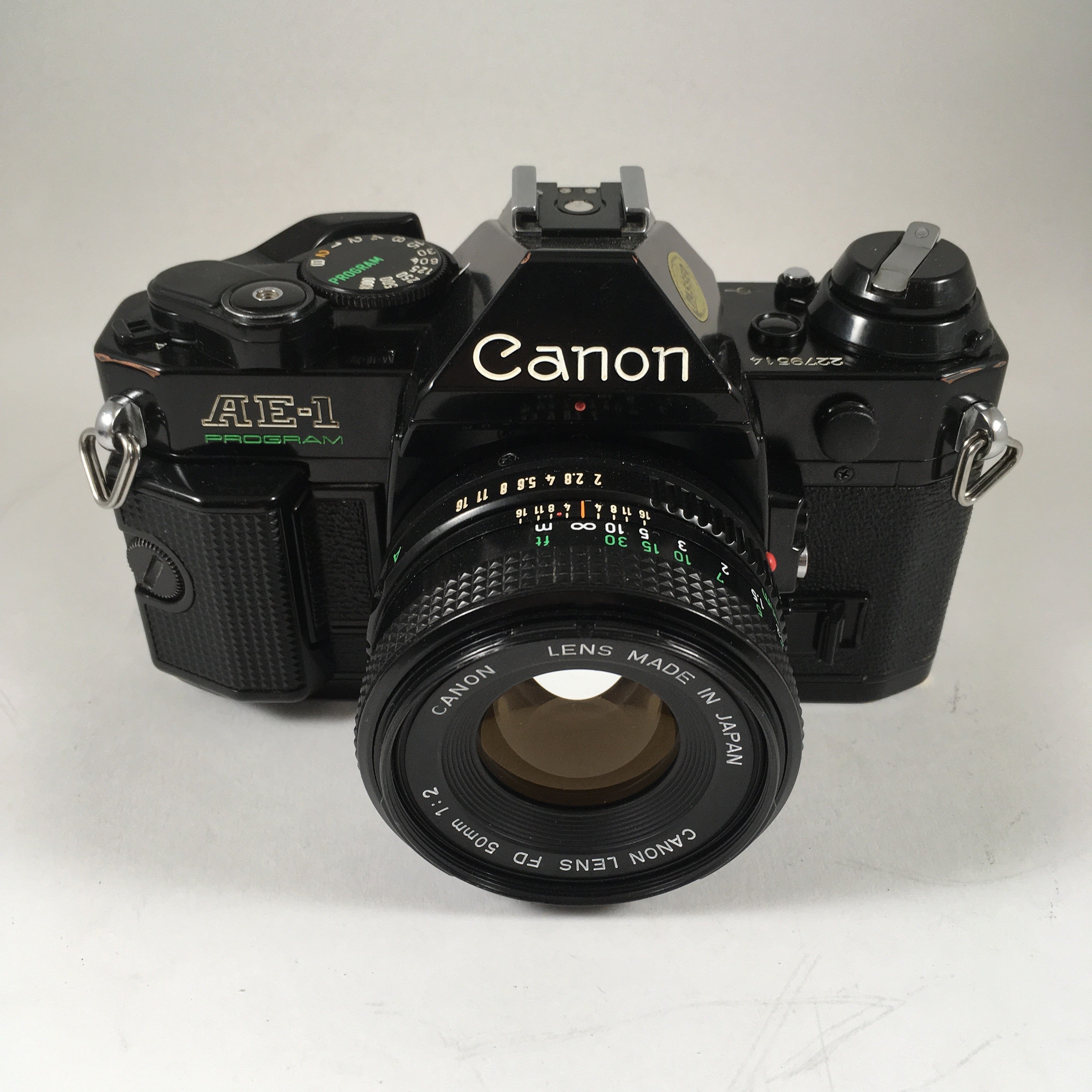 canon ae1 program noir 50mm fd 2