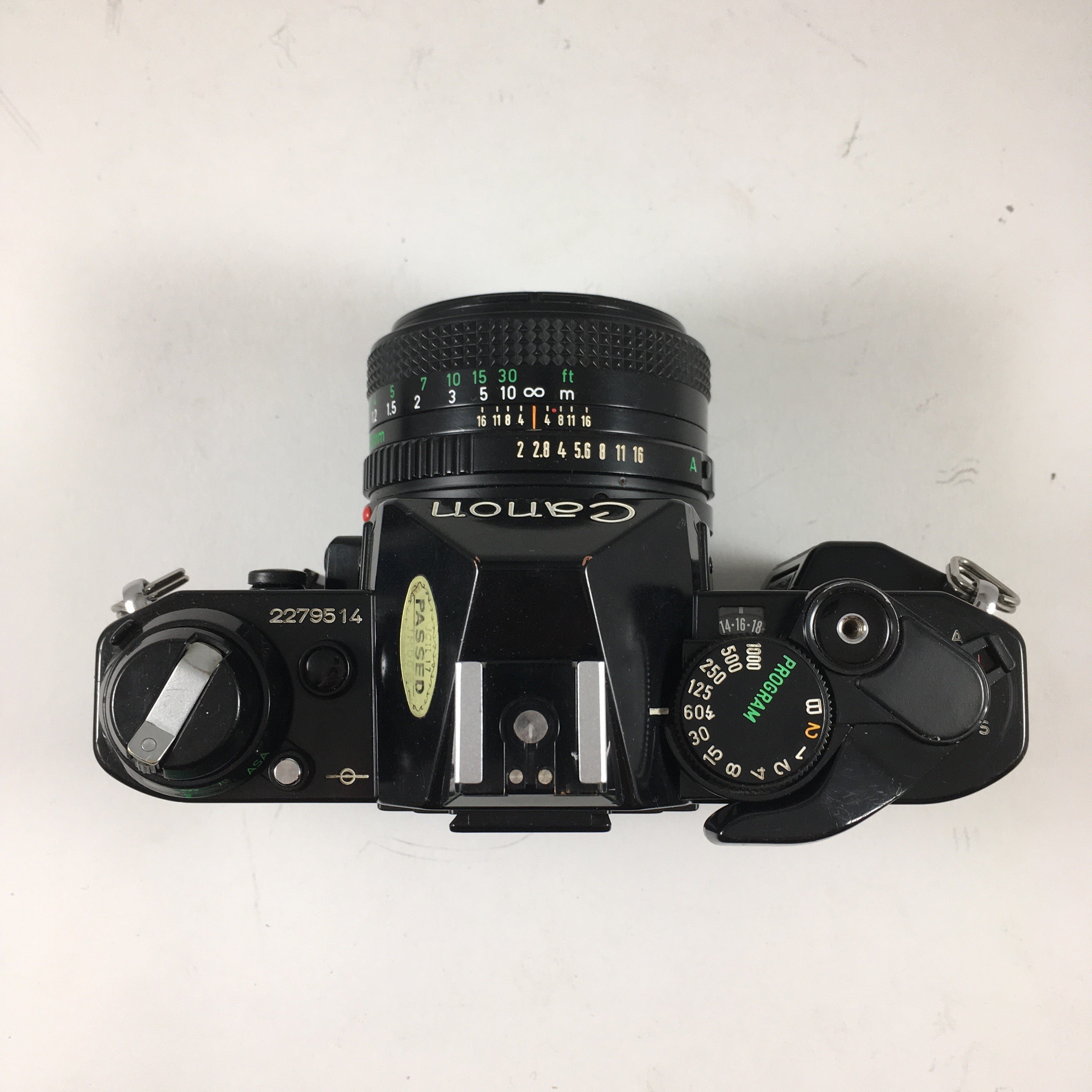 Canon AE-1 Program Black & 50mm FD 1:2