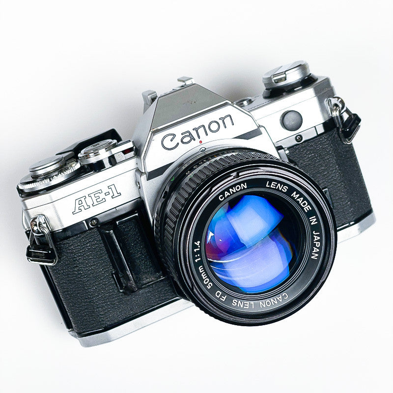 canon ae-1 reflex 50mm 1.4 argentique fd photo photography pellicule film appareil 135 35mm 24x36