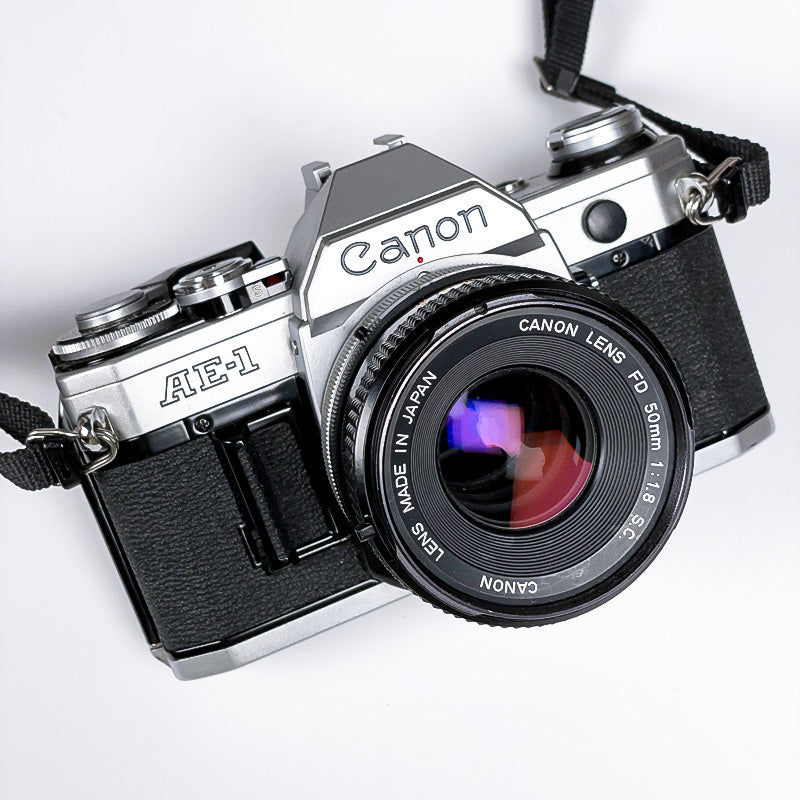 canon ae-1 50mm 1.8 reflex argentique fd film pellicule photo photography appareil 24x35 135 35mm
