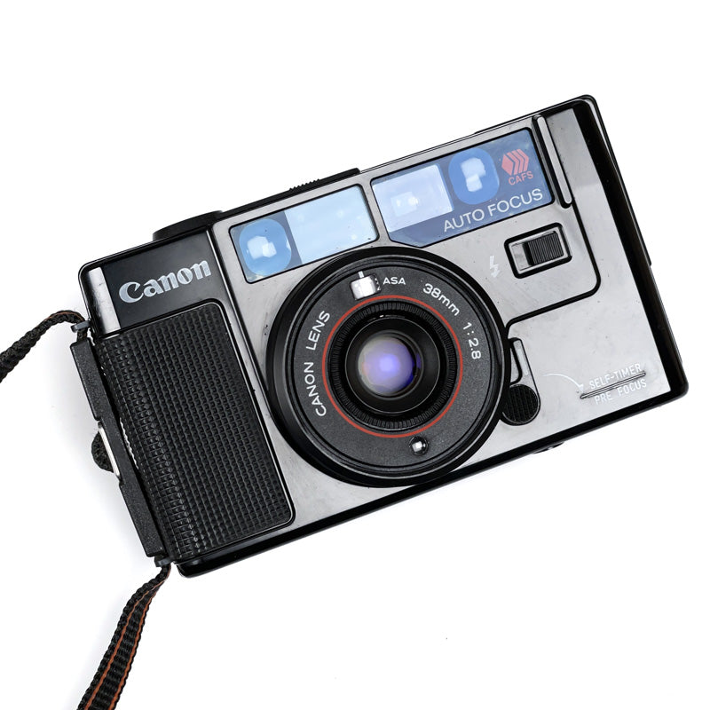 canon af35m 38mm 2.8 compact point and shoot ancien vintage photo photographie argentique pellicule film automatique flash 24x36 35mm 135