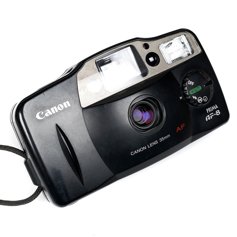 canon af8 af-8 35mm 4.5 compact point and shoot argentique film pellicule ancien vintage photo photographie 24x36 135