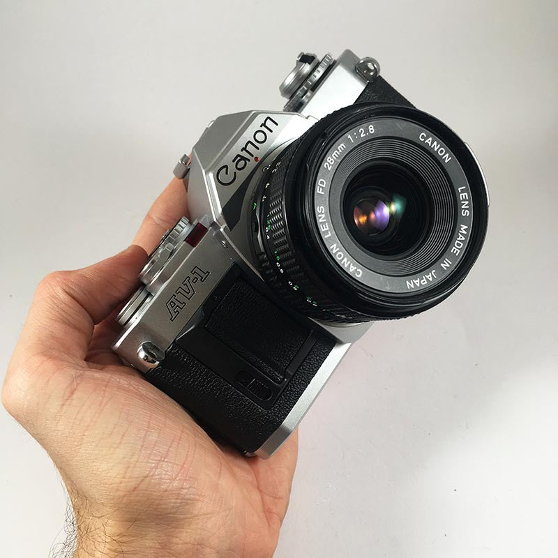 Canon AV-1 & 28mm 2.8