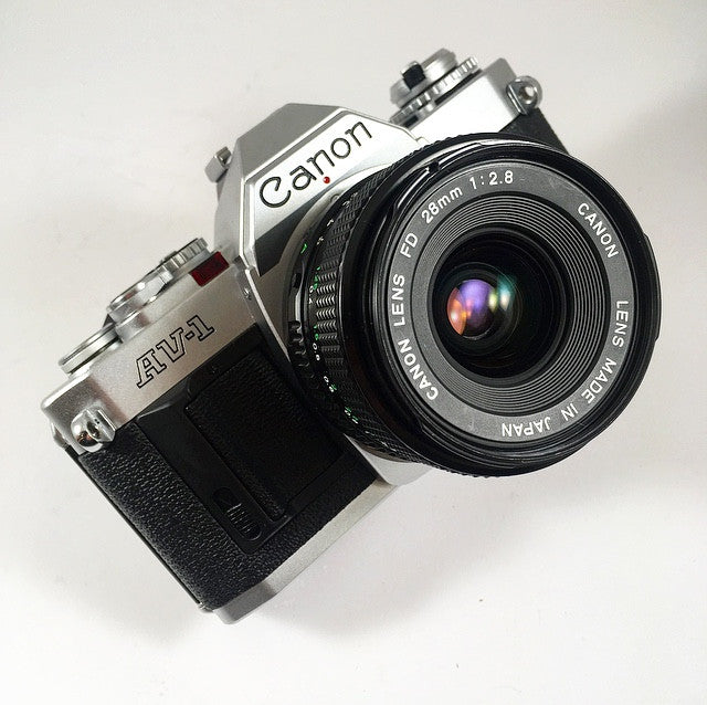 Canon AV-1 & 28mm 2.8