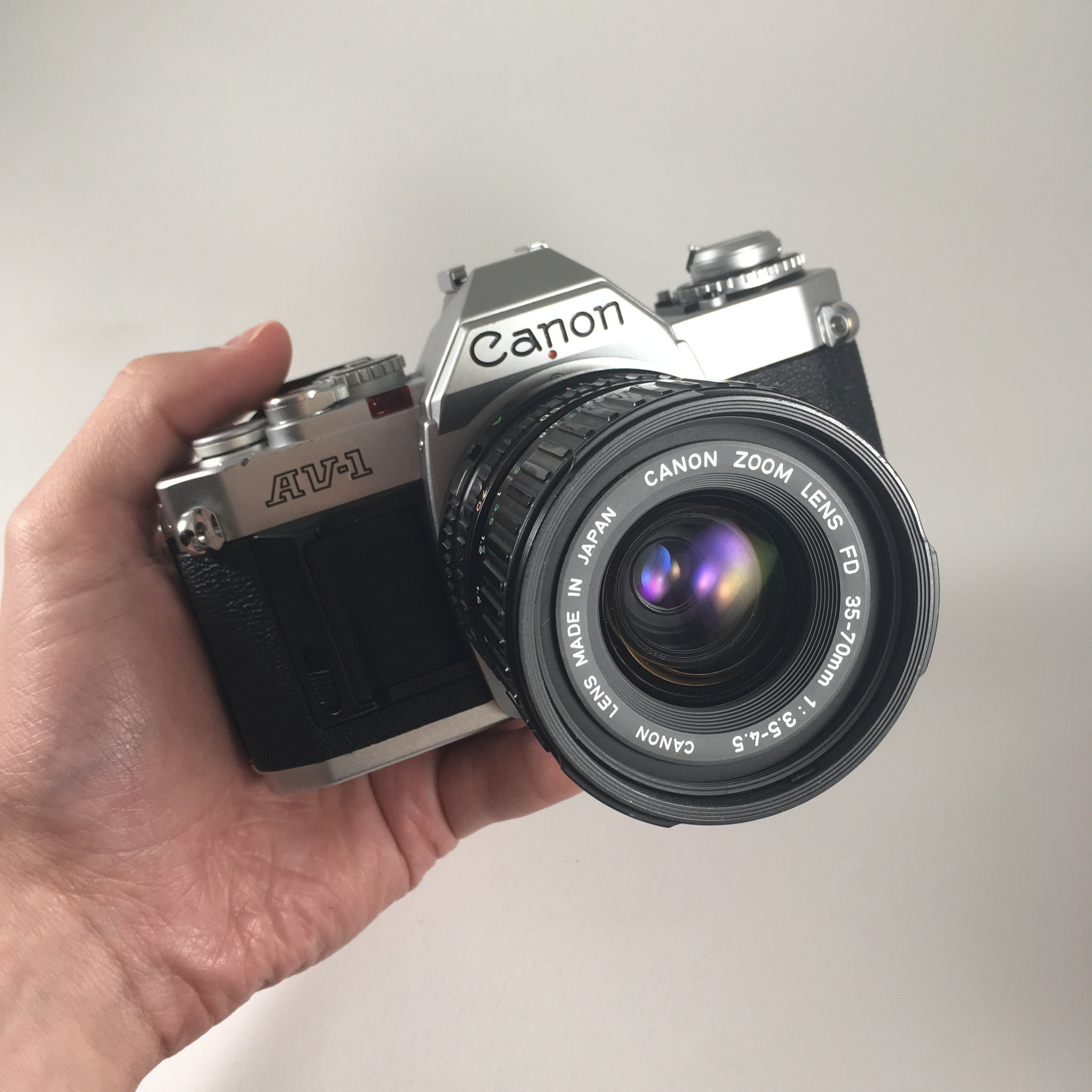 Canon AV-1 & 35-70mm 3.5-4.5