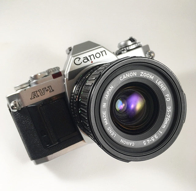 Canon AV-1 & 35-70mm 3.5-4.5
