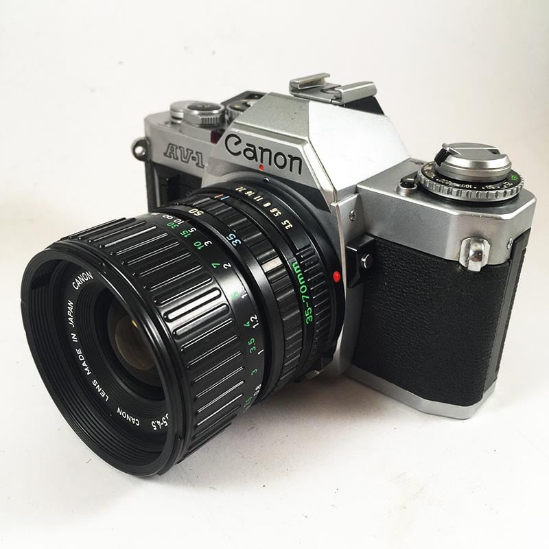 Canon AV-1 & 35-70mm 3.5-4.5
