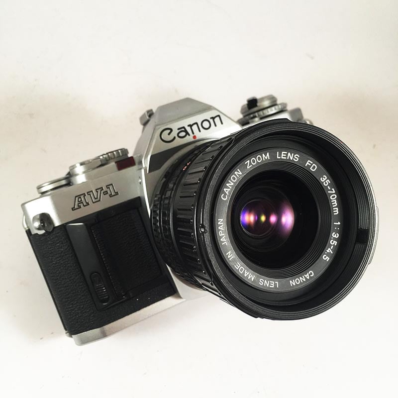 Canon AV-1 & 35-70mm 3.5-4.5