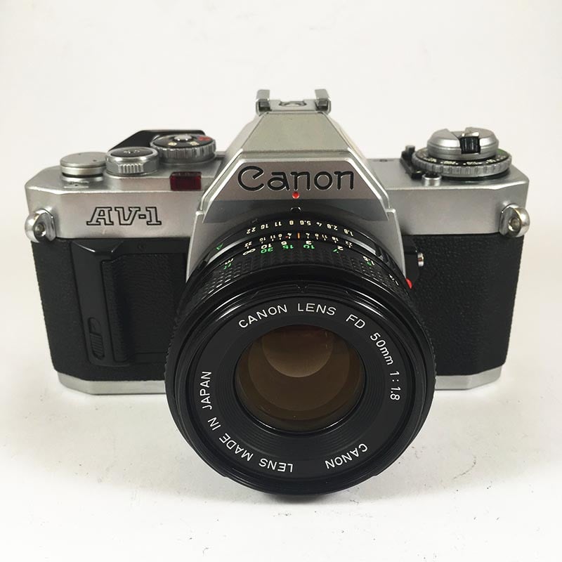 Canon AV-1 & 50mm 1.8