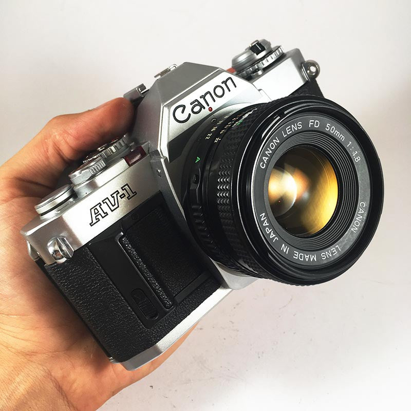 Canon AV-1 & 50mm 1.8