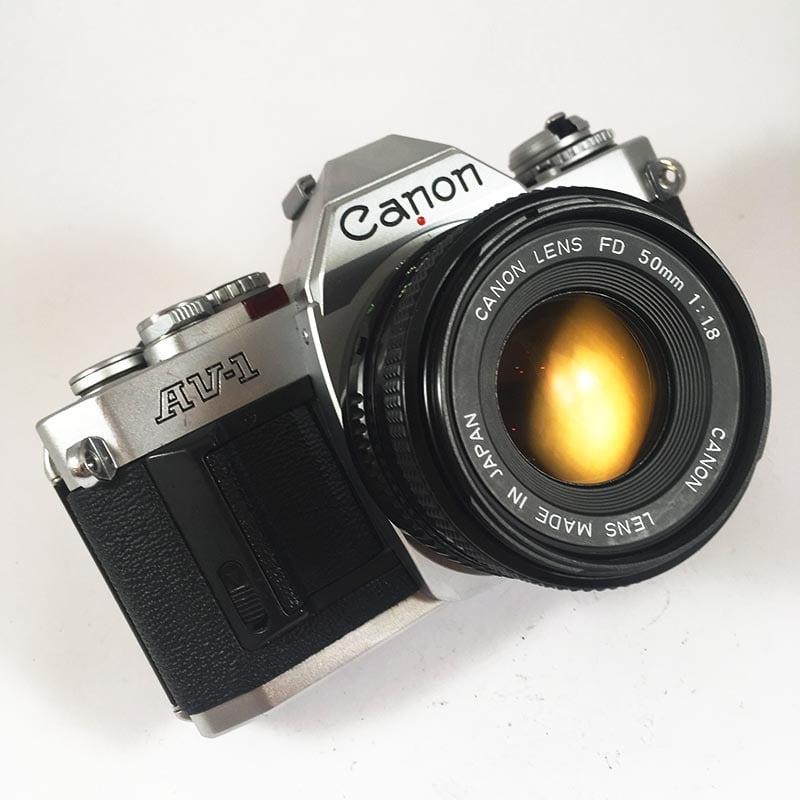 Canon AV-1 & 50mm 1.8