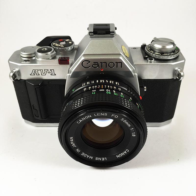 Canon AV-1 & 50mm FD 1.8