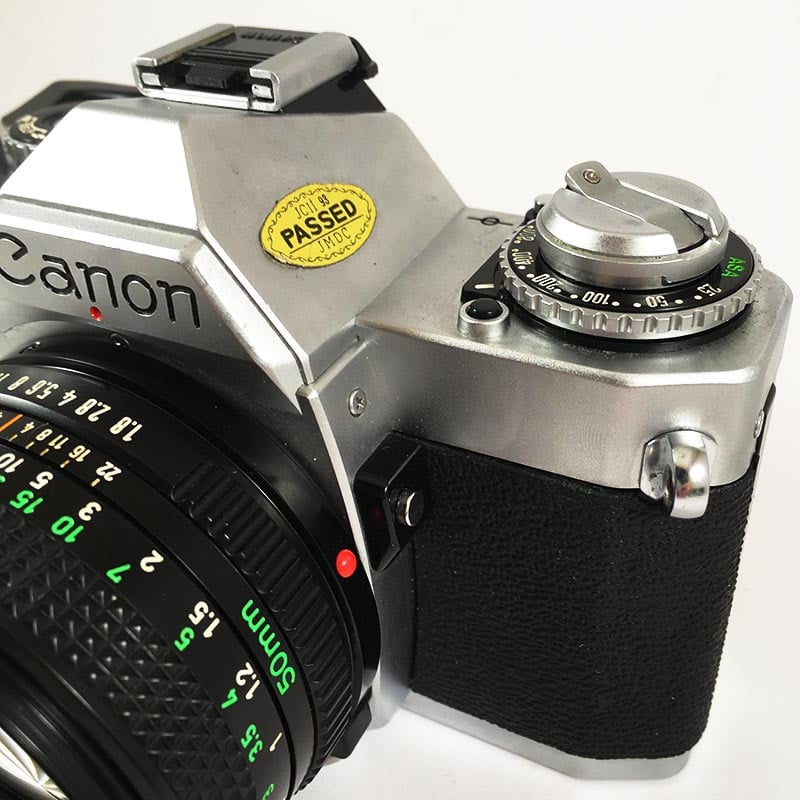 Canon AV-1 & 50mm FD 1.8