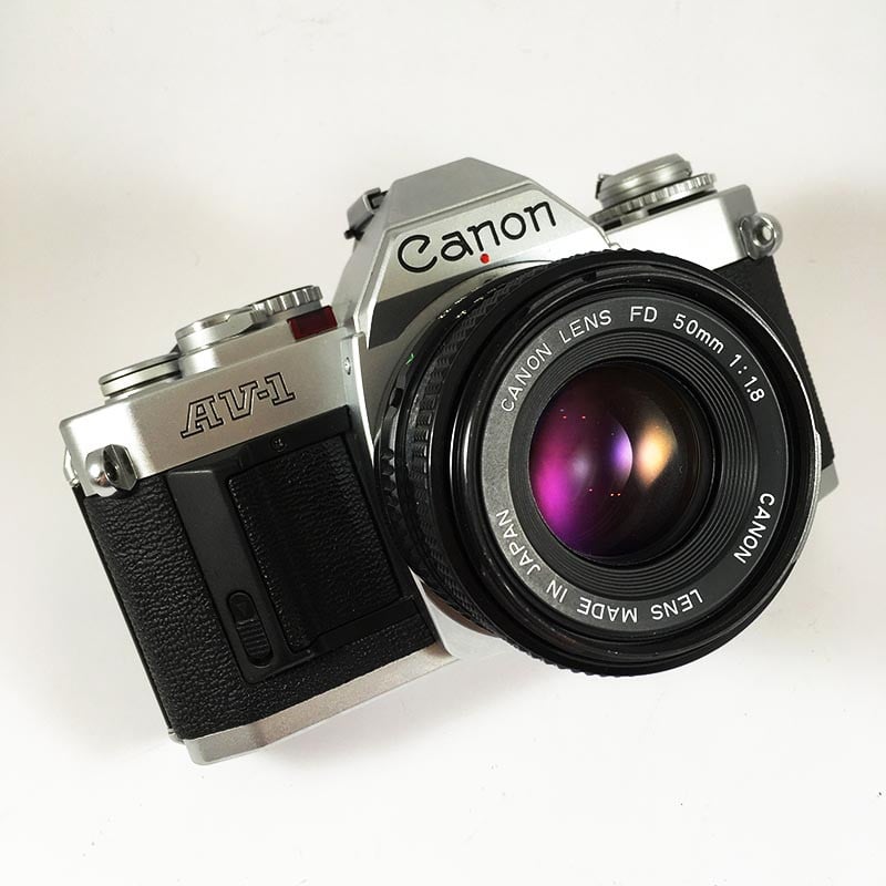 Canon AV-1 & 50mm FD 1.8