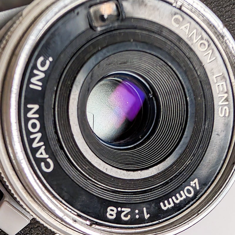 Canon Canonet 28 & 40mm 2.8