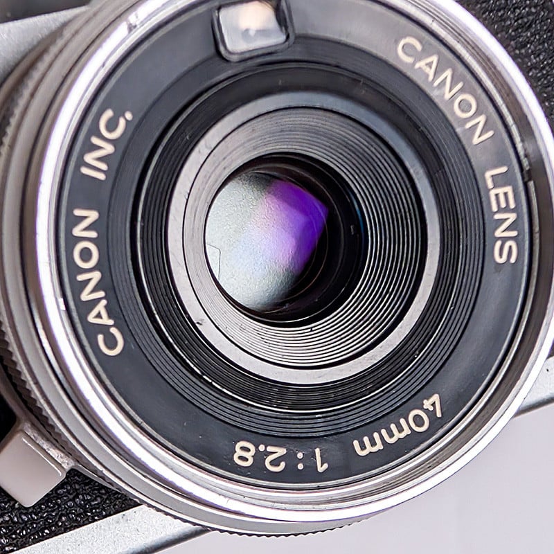 Canon Canonet 28 & 40mm 2.8