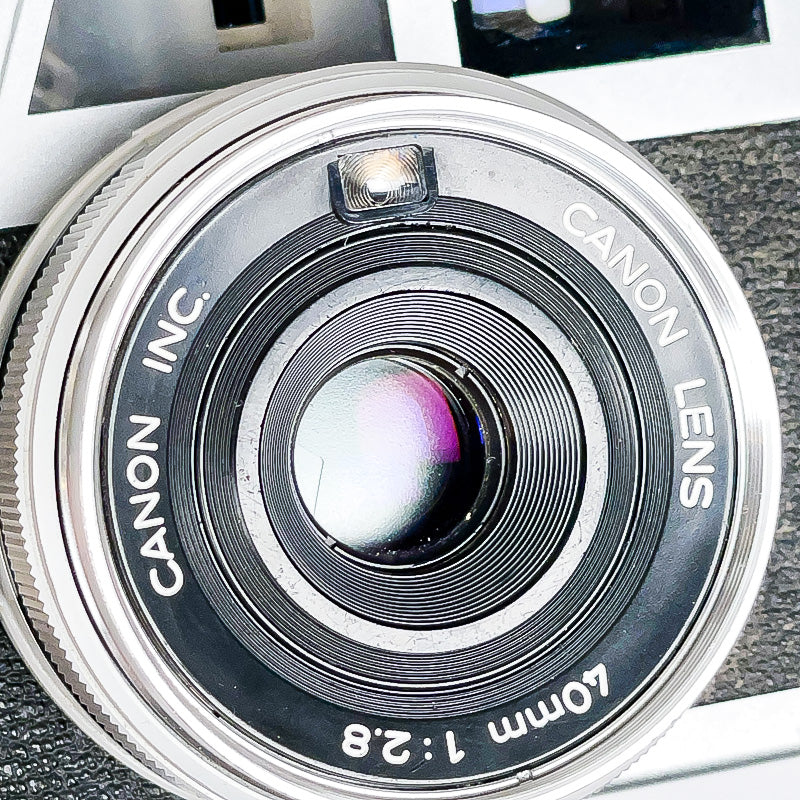 canon canonet 28 28mm compact télémètre film argentique ancien vintage photo photographie pellicule 135 35mm 24x36