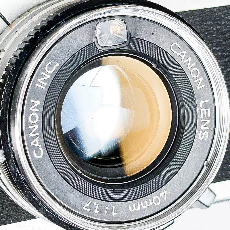 canon canonet QL 17 40mm compact télémètre rangefinder ancien vintage photo photographie pellicule film argentique 135 35mm 24x36