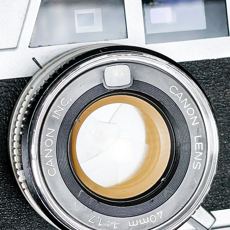 canon canonet QL 17 40mm compact télémètre rangefinder ancien vintage photo photographie pellicule film argentique 135 35mm 24x36