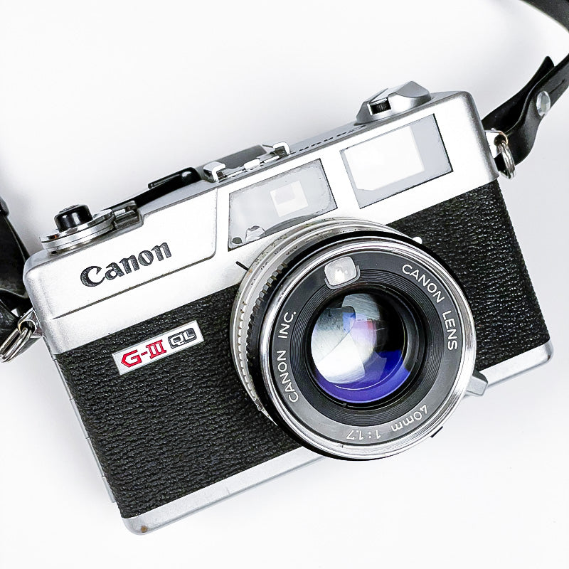canon canonet QL 17 GIII 40mm compact télémètre rangefinder ancien vintage photo photographie pellicule film argentique 135 35mm 24x36