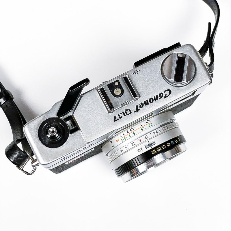 canon canonet QL 17 GIII 40mm compact télémètre rangefinder ancien vintage photo photographie pellicule film argentique 135 35mm 24x36