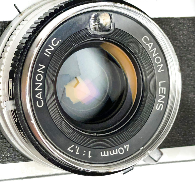 canon canonet QL 17 40mm compact télémètre rangefinder ancien vintage photo photographie pellicule film argentique 135 35mm 24x36 platy