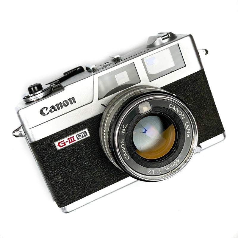 canon canonet QL 17 GIII 40mm compact télémètre rangefinder ancien vintage photo photographie pellicule film argentique 135 35mm 24x36 platy