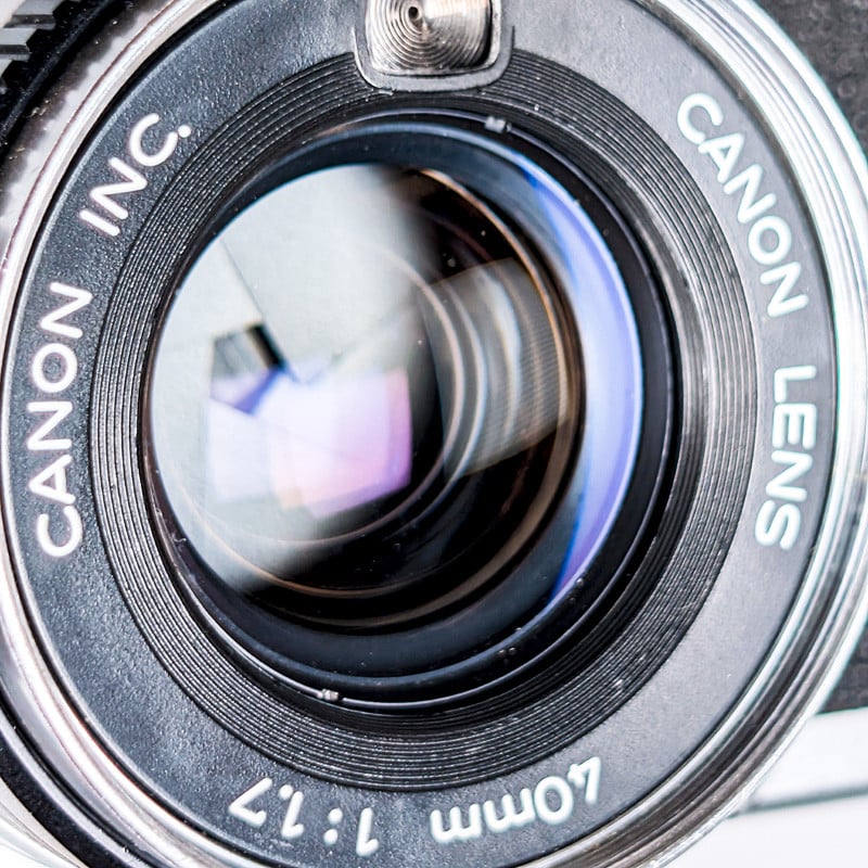 Canon Canonet QL17 & 40mm 1.7