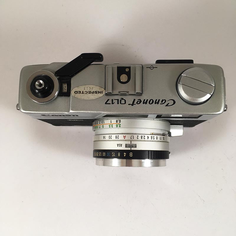 Canon Canonet QL17 & 40mm 1.7
