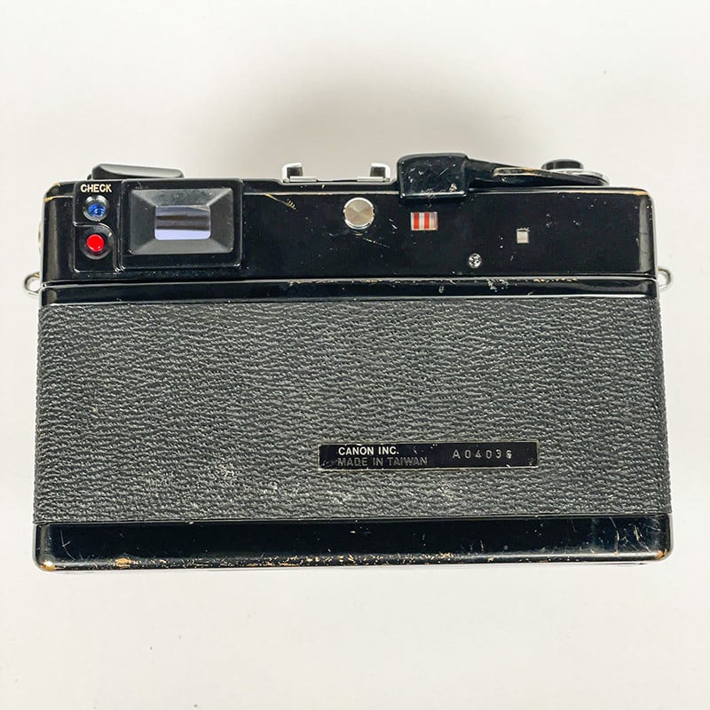 Canon Canonet QL17 GIII Noir & 40mm 1.7