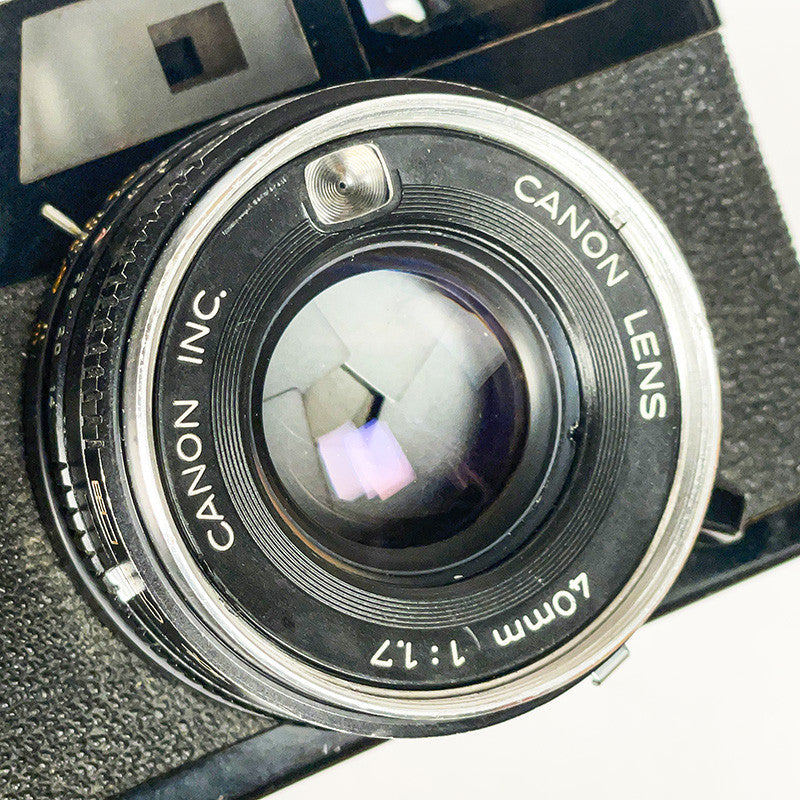 Canon Canonet QL17 GIII Noir & 40mm 1.7