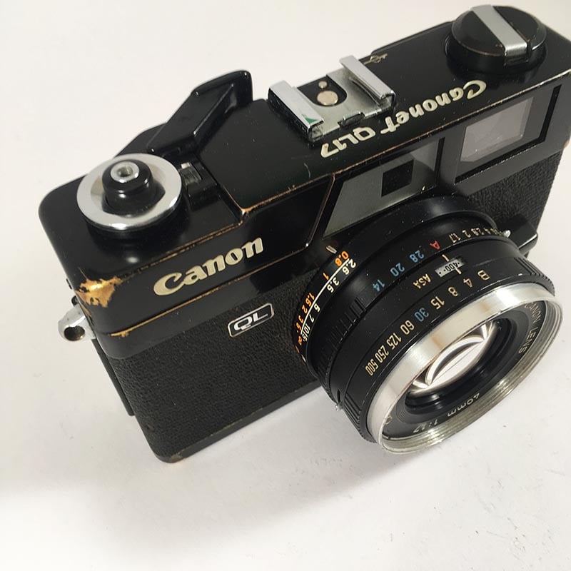 Canon Canonet QL17 Noir & 40mm 1.7