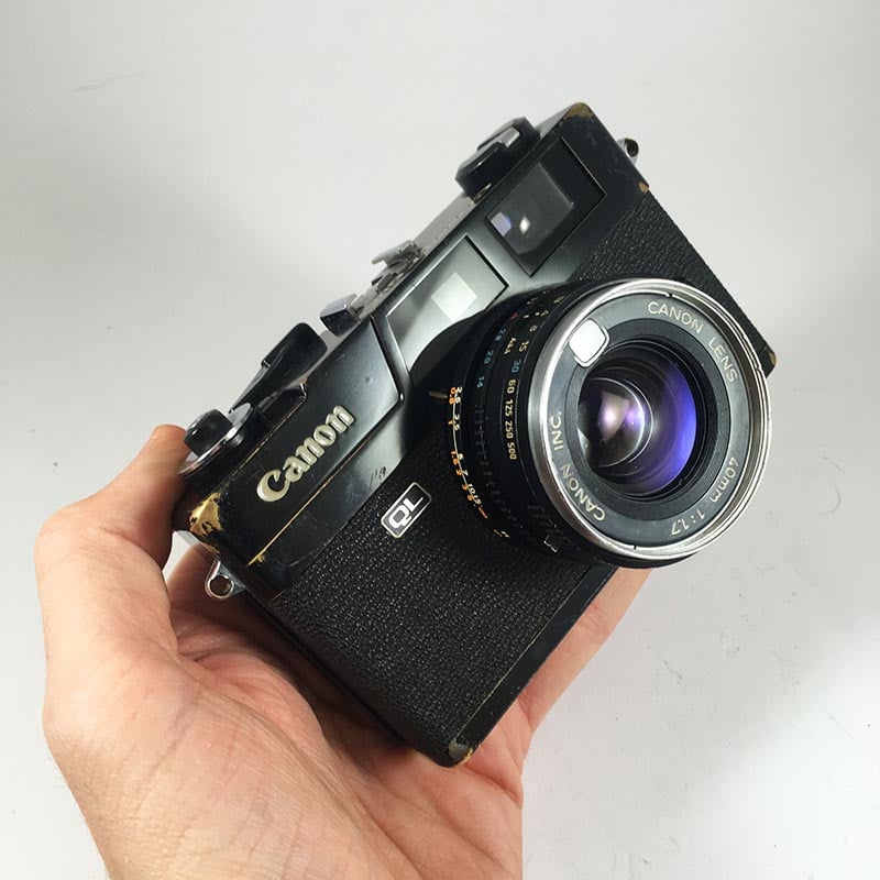 Canon Canonet QL17 Noir & 40mm 1.7