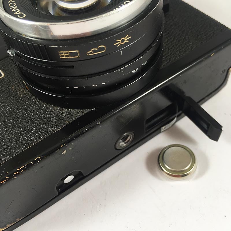 Canon Canonet QL17 Noir & 40mm 1.7